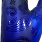 Dogg lbs Wood Grain Frosted Paisley Straight Bong