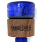 Dogg lbs Wood Grain Frosted Paisley Straight Bong