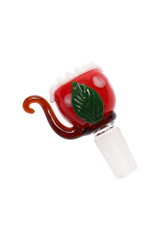 Empire Glassworks “Piranha” Glass Bowl – Glow – 14.5 mm Male – US-Made