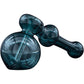 "Glass Hammer" Glass Hammer Bubbler Pipe (Various Colors)
