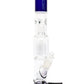 ROOR Tech 15" Multicolor Straight Tube Bong with Tree Perc – Glass-on-Glass
