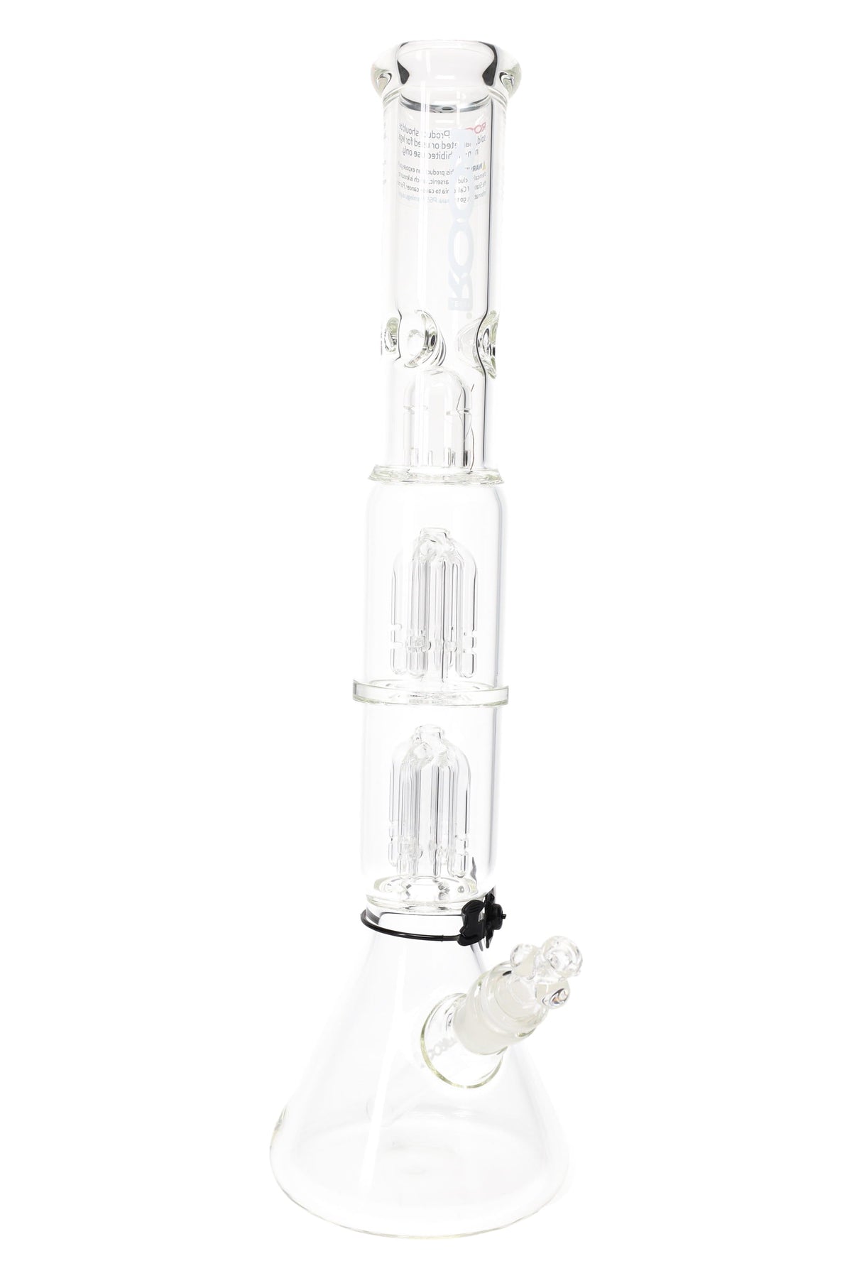 ROOR Tech 17″ Beaker Bong with Double Tree Percs – 5 mm Thick