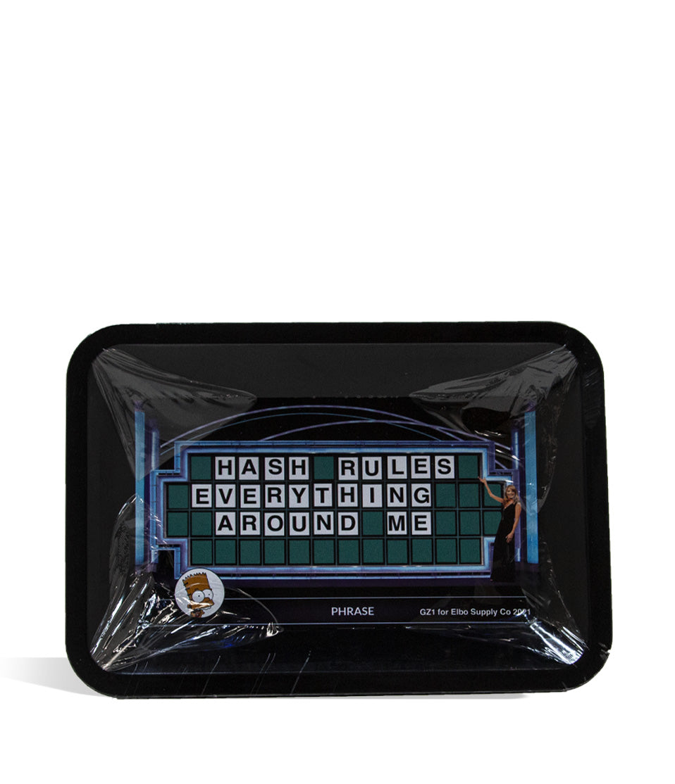 Elbo Glass Gameshow Metal Rolling Tray