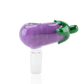 Empire Glassworks Eggplant Bowl Piece