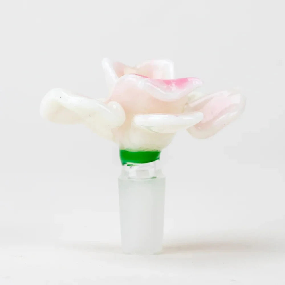 Empire Glassworks Orchid Flower Bowl Piece