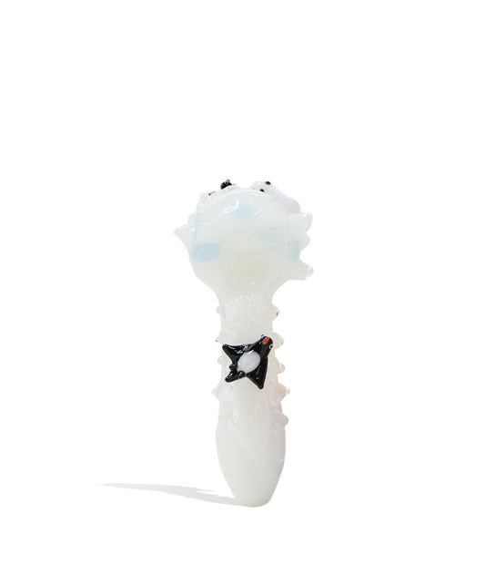Empire Glassworks Icy Penguins Spoon Hand Pipe