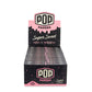 Pop Papers King Size Rolling Papers with Pre-Rolled Flavor Filter Tips 24ct Display