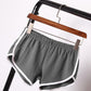 Women's sports shorts, home casual solid-color fashionable yoga beach pants, candy-colored hot pants