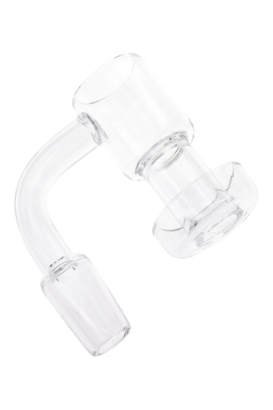 Quartz 14.5 mm Male 90° Terp Slurper Banger – 2 mm Thick