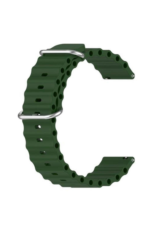 Fossil Gen 5 FTW4024 44mm Compatible Strap Ocean Silicone 22mm
