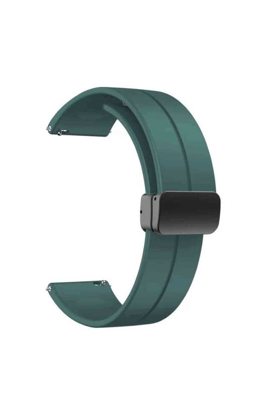 Amazfit Retro Neo Magnetic Silicone Strap 20mm KRD84 Dark Green