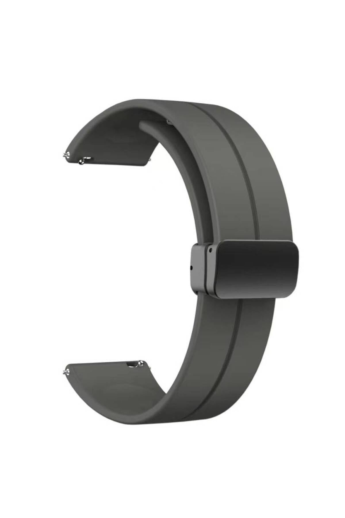 Amazfit Retro Neo Magnetic Silicone Strap 20mm KRD84 Red