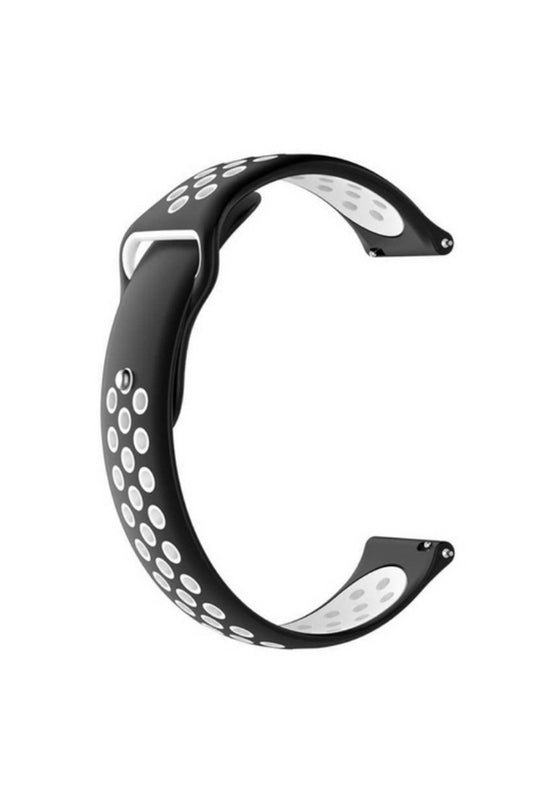 Huawei Watch GT 3 Active 42mm Strap with Perforated Dual-Color Silicone, Gray