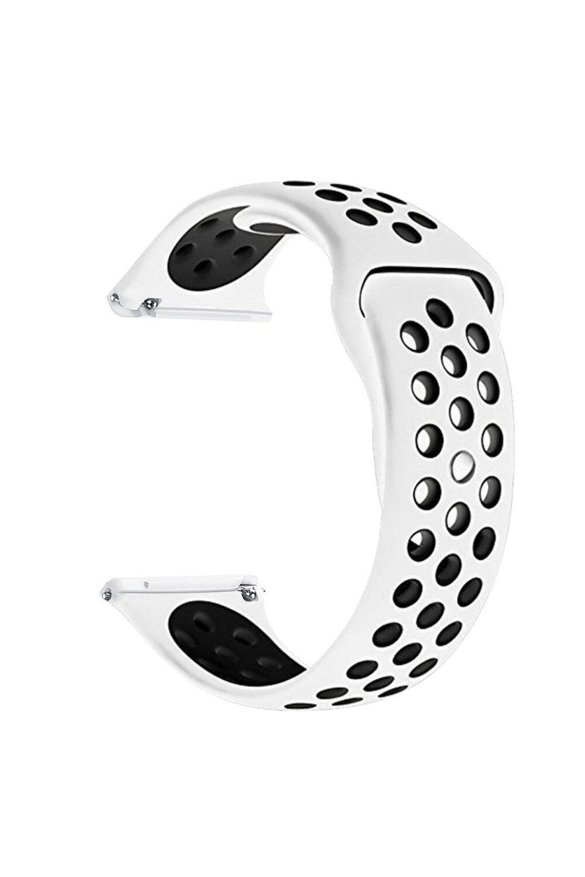 Honor Magicwatch 2 Sport Strap, Perforated, Dual-Color Silicone, Red Compatible