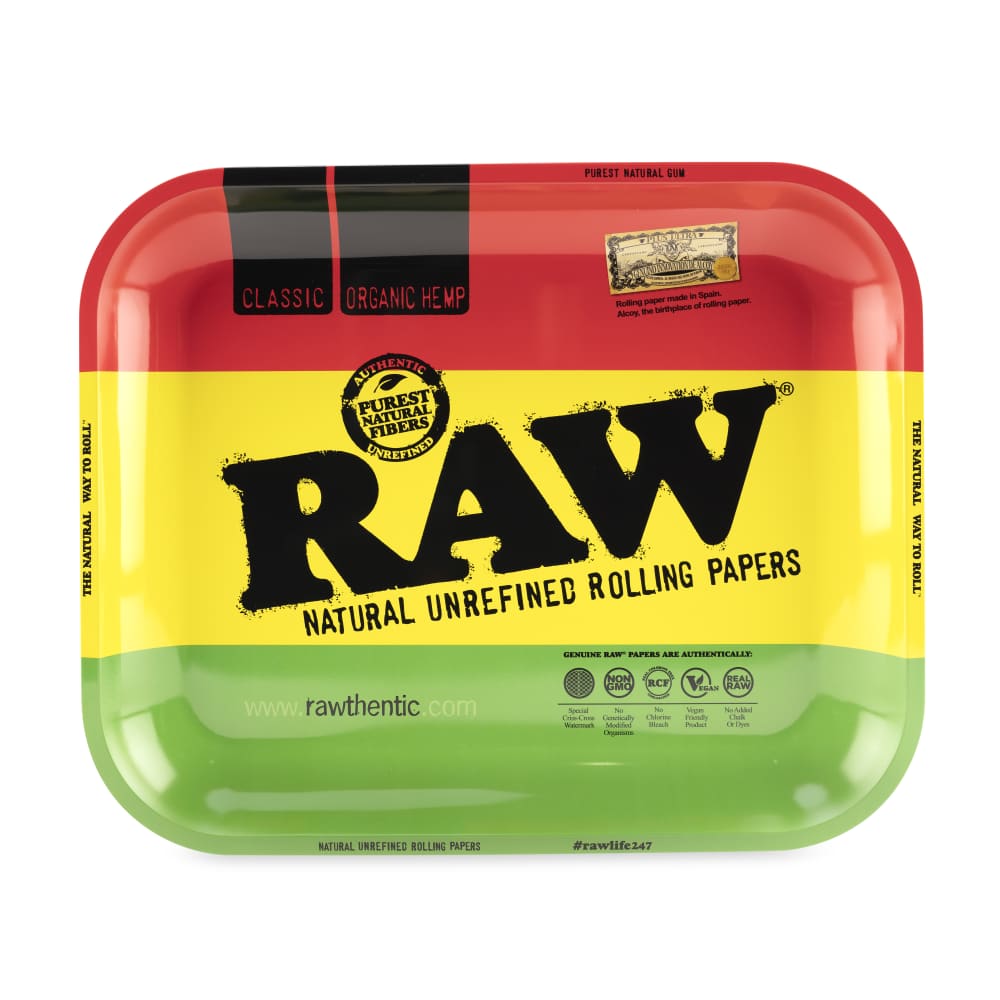 RAW Rawsta Pattern Metal Large Rolling Tray