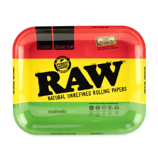 RAW Rawsta Pattern Metal Large Rolling Tray