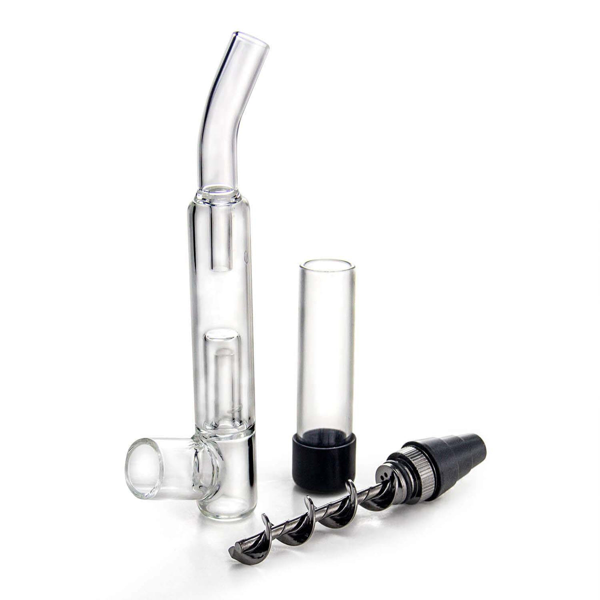 Mini Glass Blunt Twist Pipe