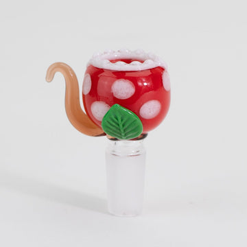 Empire Glassworks Fire Plant Bowl Piece