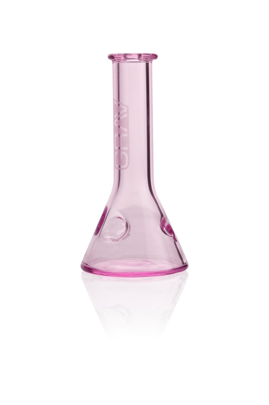 GRAV Beaker Spoon Hand Pipe 4" - Borosilicate Glass w/ Color Options