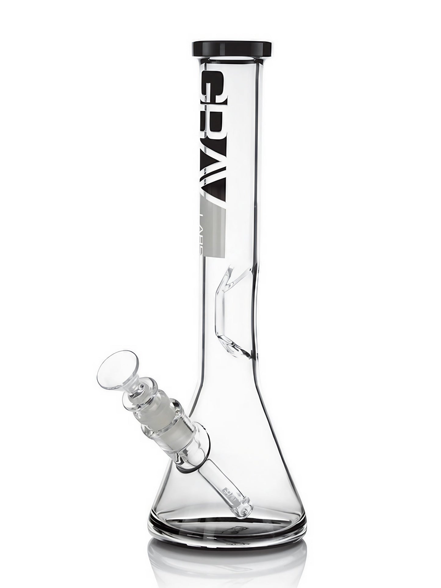GRAV Beaker Tube With Geometric Ice Pinch 12''