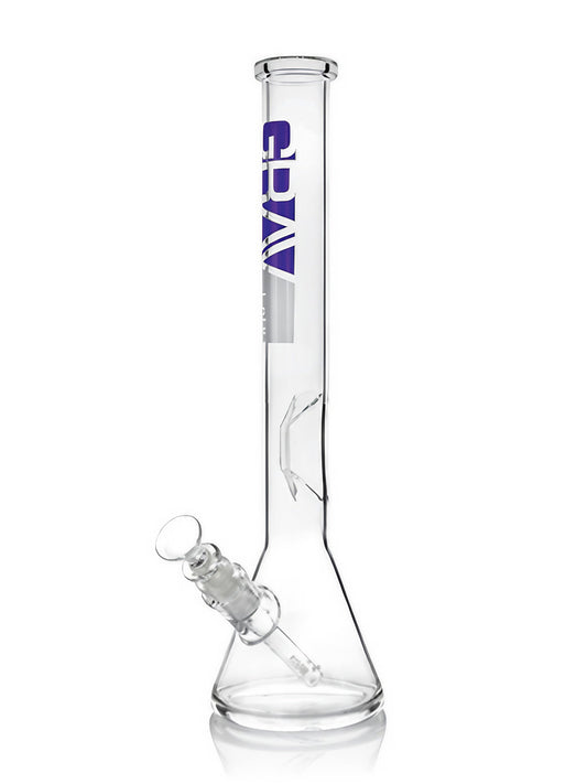 GRAV Beaker Tube With Geometric Ice Pinch 16''