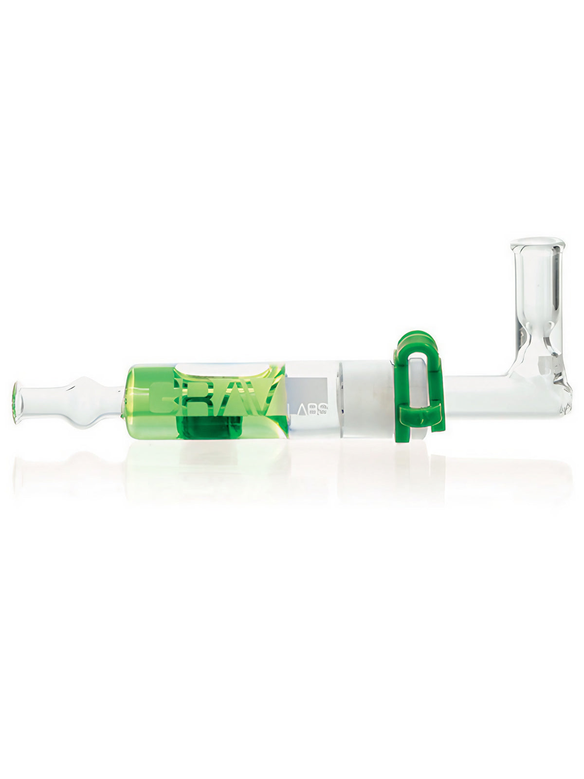 GRAV Chiller Multi Kit 3-in-1 Glass Pipe with Glycerin Mouthpiece & Bubbler Attachment