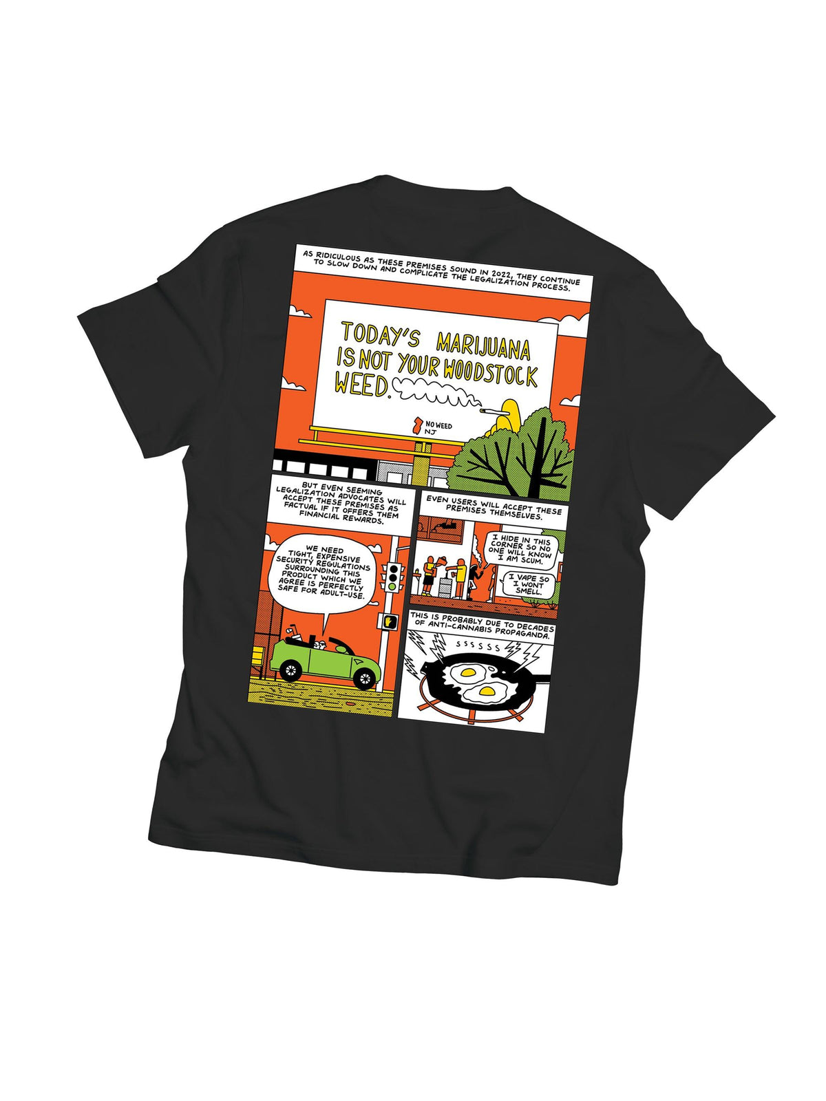 GRAV Advocacy Edition Brown T-Shirt - Cannabis Movement