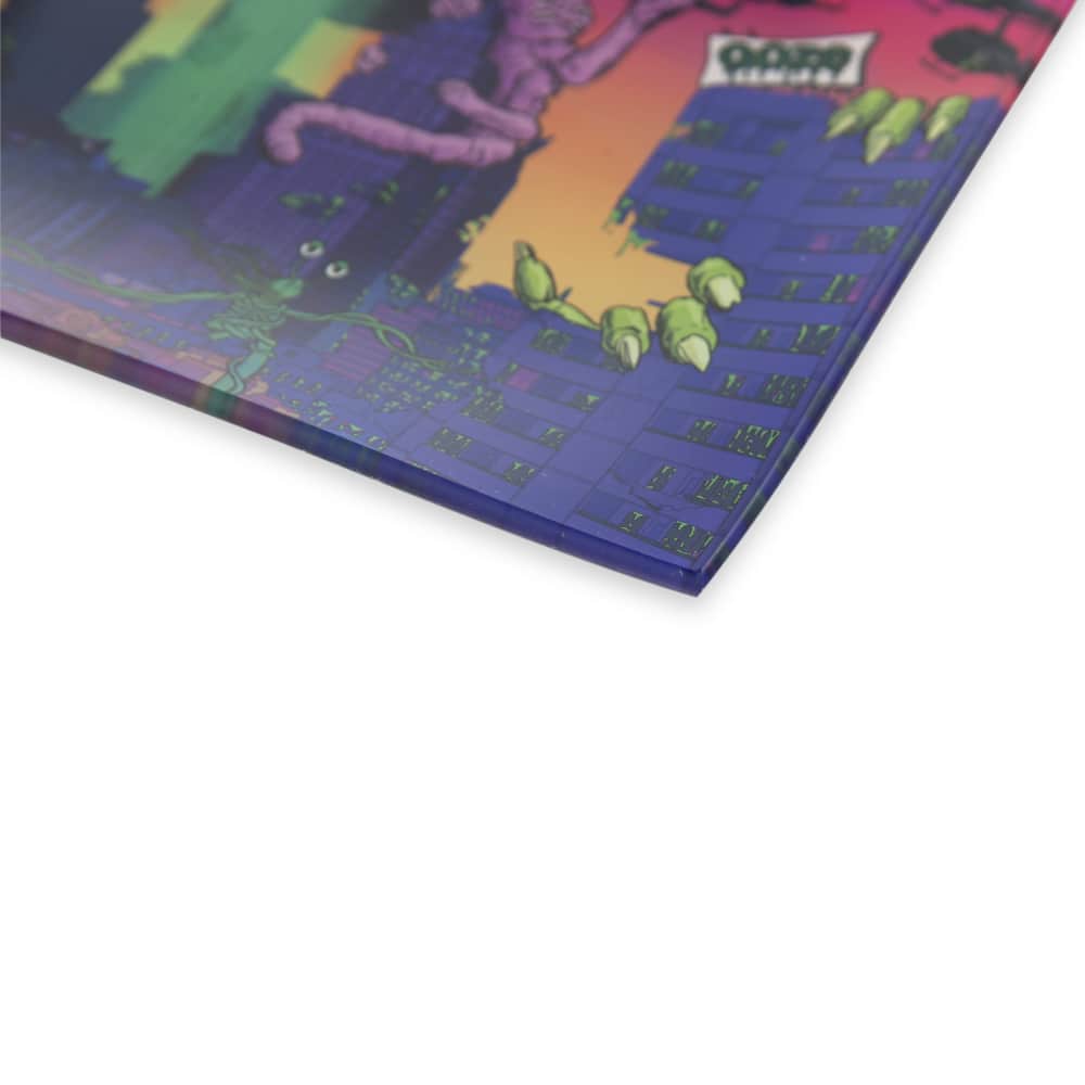 Ooze Rolling Tray - Shatter Resistant Glass - Medium