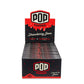 Pop Papers King Size Rolling Papers with Pre-Rolled Flavor Filter Tips 24ct Display