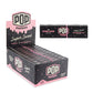 Pop Papers King Size Rolling Papers with Pre-Rolled Flavor Filter Tips 24ct Display