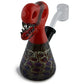 Dino Head Dichro Glass Rig