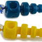 3D Flower Glass Marble Pipe