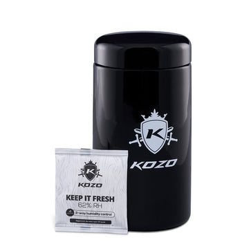 Kozo Grinders ­Glass Jars