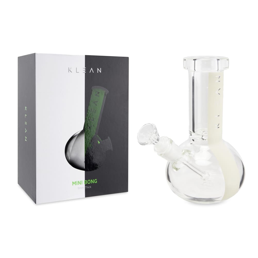 Klean Glass 8” Round Mini Bong