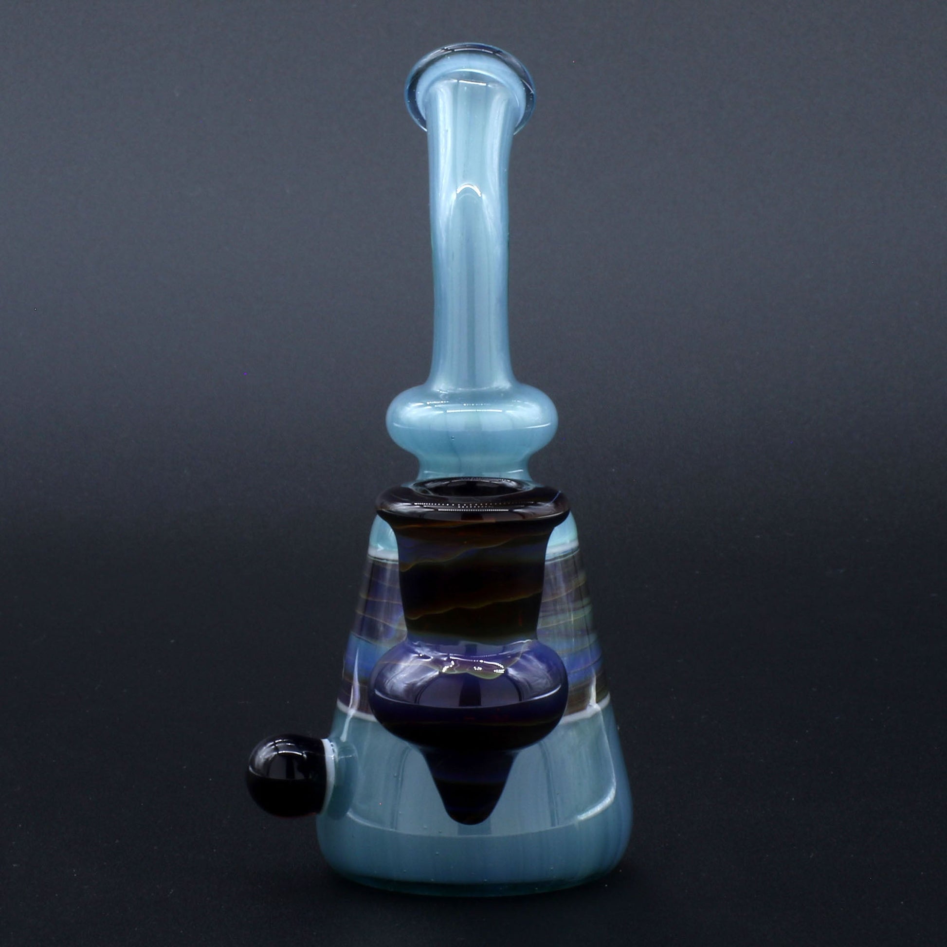 Clayball Glass "Opal Nebula" Heady Sherlock Dab Rig
