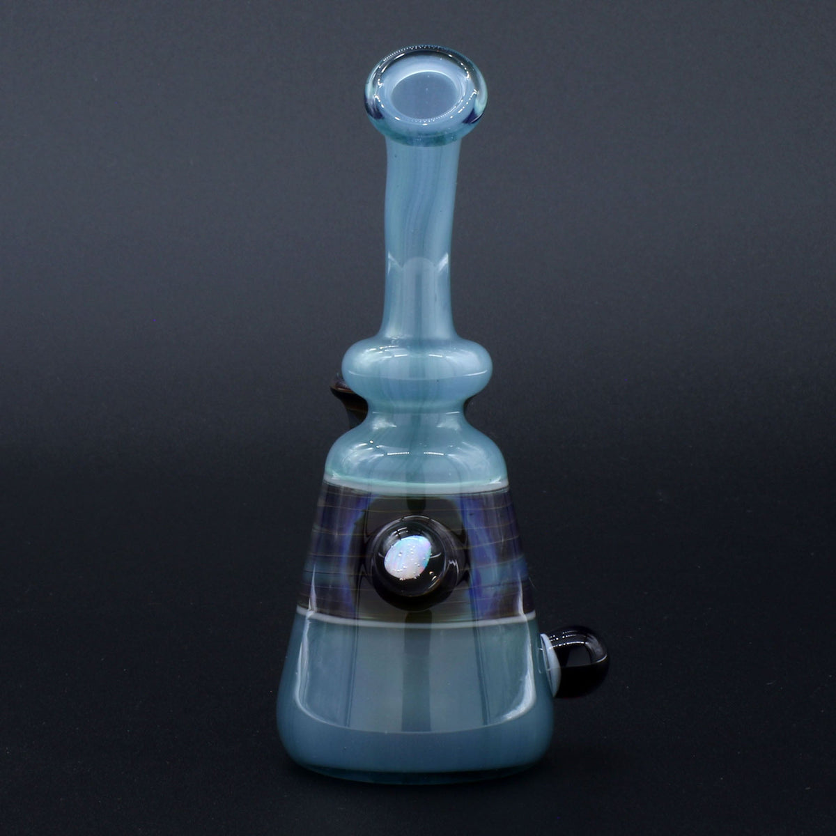 Clayball Glass "Opal Nebula" Heady Sherlock Dab Rig
