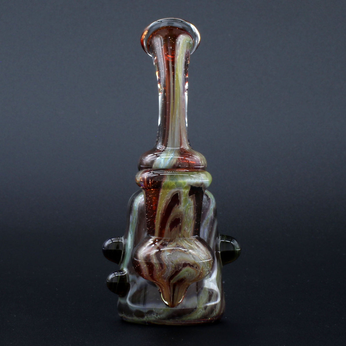 Clayball Glass "Blood Moon" Heady Sherlock Dab Rig
