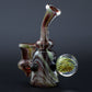 Clayball Glass "Blood Moon" Heady Sherlock Dab Rig