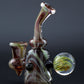 Clayball Glass "Blood Moon" Heady Sherlock Dab Rig