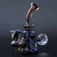 Clayball Glass "Black Moon" Heady Sherlock Dab Rig