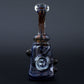 Clayball Glass "Black Moon" Heady Sherlock Dab Rig