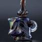 Clayball Glass "Black Moon" Heady Sherlock Dab Rig