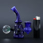 Clayball Glass "Blue Moon" Heady Sherlock Dab Rig