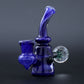 Clayball Glass "Blue Moon" Heady Sherlock Dab Rig
