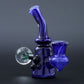 Clayball Glass "Blue Moon" Heady Sherlock Dab Rig