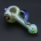 Clayball Glass "Green Horn Nebula" Heady Spoon Hand-Pipe