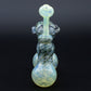 Clayball Glass "Dub-Bubb" Sherlock Double Bubbler