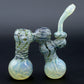 Clayball Glass "Dub-Bubb" Sherlock Double Bubbler