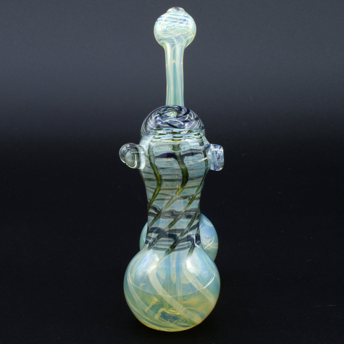 Clayball Glass "Dub-Bubb" Sherlock Double Bubbler