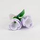Empire Glassworks Lavender Tulip Bowl Piece